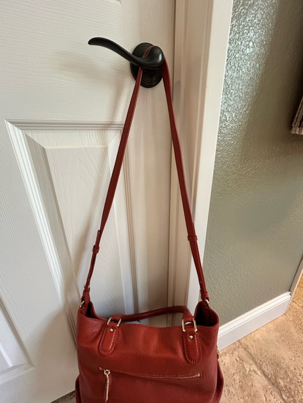 Cole Haan Burnt Orange Leather Tote 🍁🍊 - Picture 13 of 16
